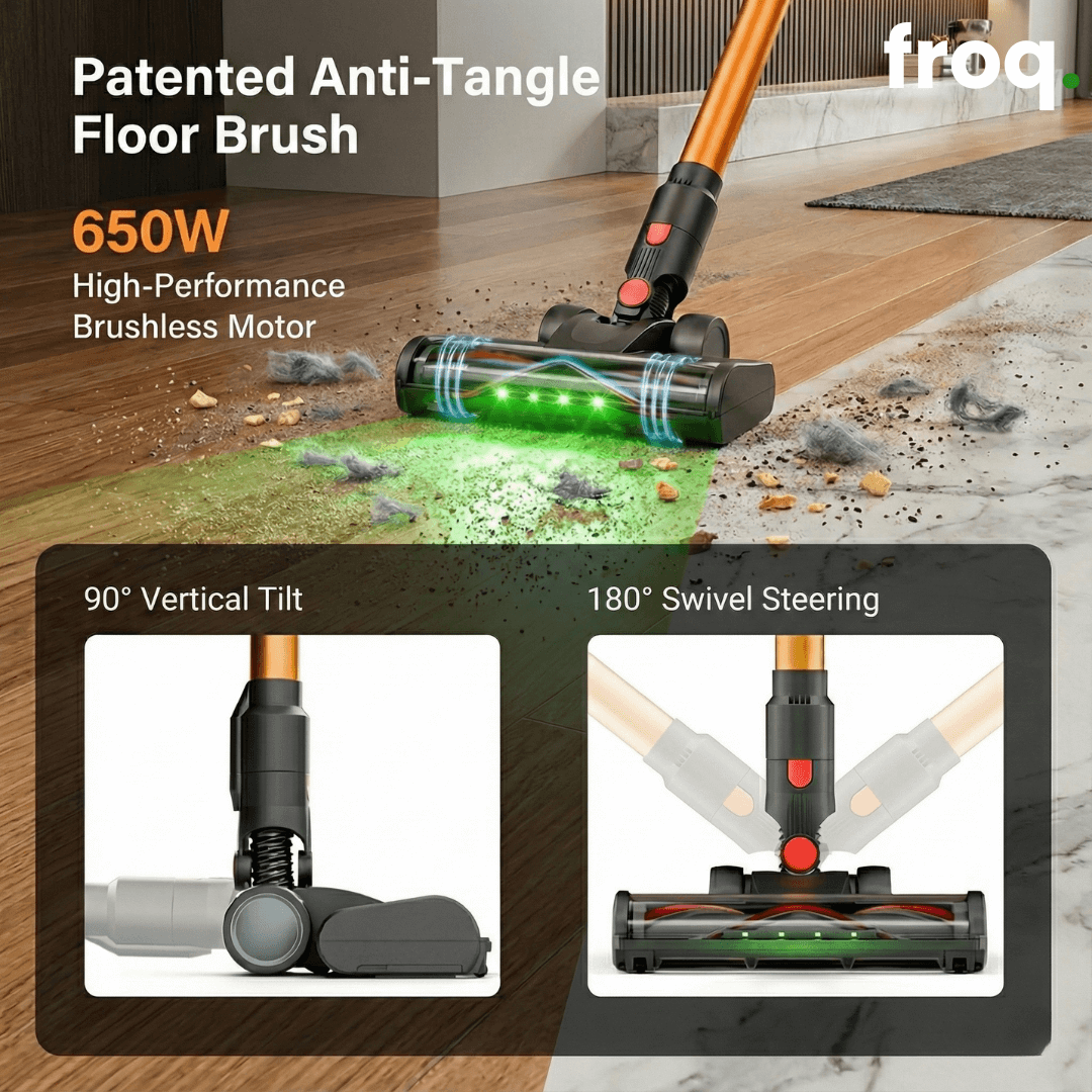 FROQ V22 Pet Pro Cordless Vacuum